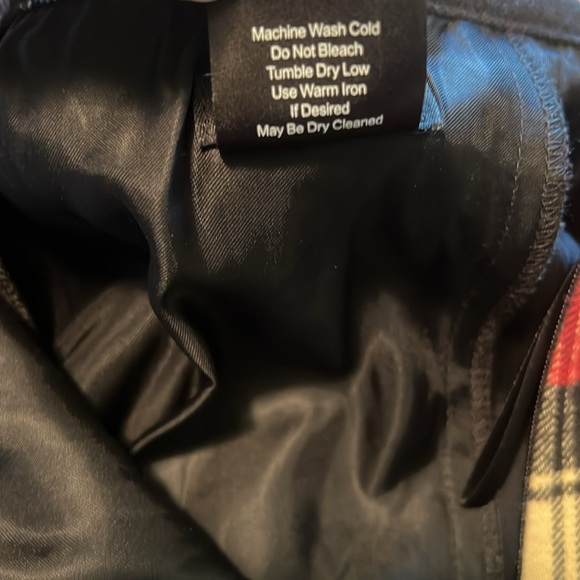 J Peterman Flannel and Lace Maxi Skirt Size 4 - Picture 9 of 12